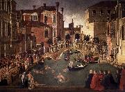 Gentile Bellini Miracle of the Cross at the Bridge of San Lorenzo china oil painting artist